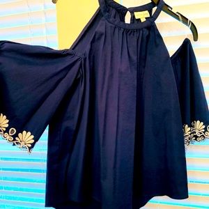 Blouse navy blue
